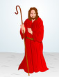 Vector Illustration of Jesus Christ Vector Illustration of Jesus Christ