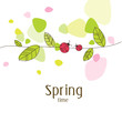 Greeting card with copy space