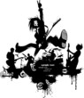 Vector: rock the love rock the love