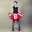 Fantasy Girl in costume card of Queen Fantasy Girl in costume card of Queen