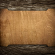 old wood board
