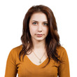 Photo: young beautiful lady with magnificent dark hair young beautiful lady with magnificent dark hair
