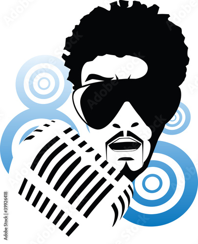 Illustration: Gun man Gun man