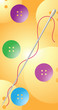 Needle and button