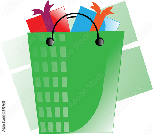 Illustration: Gift bag Gift bag