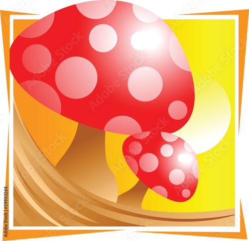 Illustration: mushroom mushroom