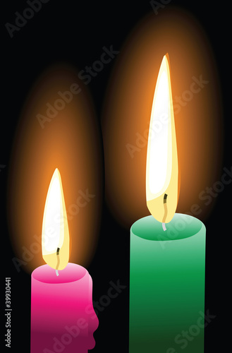 Illustration: Candle light Candle light