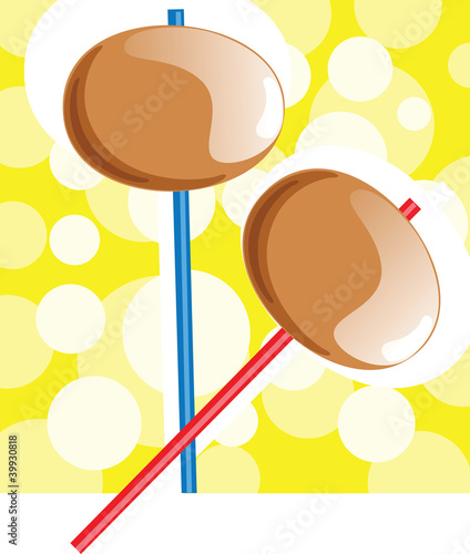 Illustration: Colourful candies Colourful candies