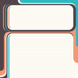 Vektor: Retro designed layout. Retro designed layout.