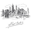 Vector: new york new york
