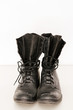 schwarze Stiefel