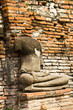 Ancient ruin Buddha image