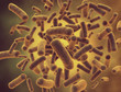 Bacteria high resolution 3d render