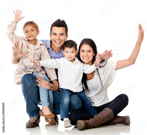 Photo: Happy family smiling Happy family smiling