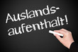 Auslandsaufenthalt !