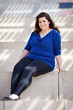 Casual woman - urban environment