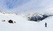 Mountain ski resort Solden Austria