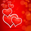 Abstract heart background. Abstract heart background.