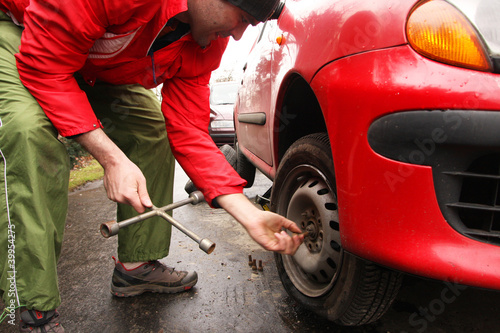 Photo: Changing wheels Changing wheels