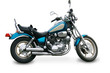 motorcycle isolated