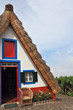 Rural cottage with a thatched roof