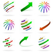 Colorful Arrows Icons