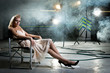 girl on a chair