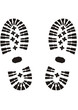 Footprints, Schuhabdruck