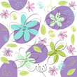 floral greeting card