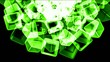 green ice block,crystal jewelry necklace,flying glass boxes