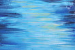 blue abstract brush picture