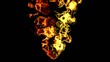 Video: splash mercury liquid and fire,crystal bubble underwater. splash mercury liquid and fire,crystal bubble underwater.