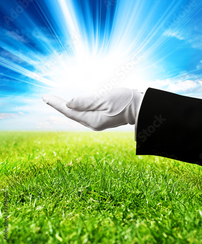 Foto: holding sunshine holding sunshine