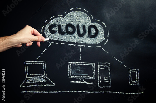 Photo: Cloud computing Cloud computing