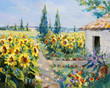 sommer landschaft malerei