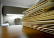 File Folders on Shelf or Desk