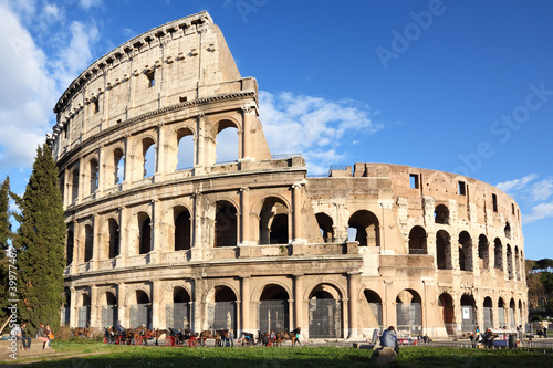Photo: Colosseum in Rome, Italy Colosseum in Rome, Italy