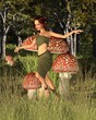Forest Pixie in the Woods
