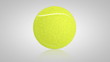 3D tennis ball turn around 01