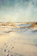 Foto: Sand Dunes at Sunset Textured Image Sand Dunes at Sunset Textured Image