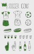 Soccer/football icons