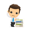 funny cartoon office worker funny cartoon office worker