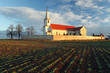 Nice Catholic Church in eastern Europe - village Pac Nice Catholic Church in eastern Europe - village Pac