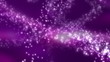 Purple Cosmic Particles Looping Background Purple Cosmic Particles Looping Background