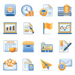 Vector: Icons for web blue orange series 5 Icons for web blue orange series 5