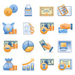 Icons for web blue orange series 7
