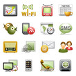Vector: Communication icons. Communication icons.