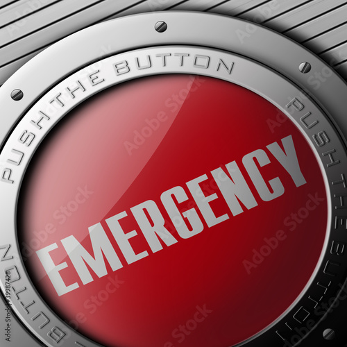 Illustration: Emergency-Button Emergency-Button