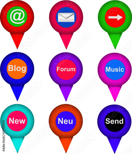 Vector: BUTTON LABELED BUTTON LABELED
