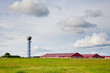 Modern buildings cattle farm